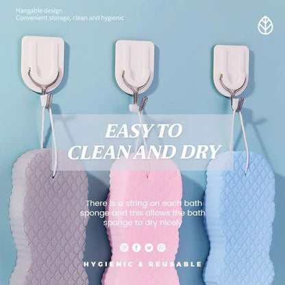 Buy 1 Get 1 FREE Today 🎁! Say Goodbye to Rough Skin! 3D Painless Exfoliating Sponge 🛁