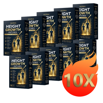 HEIGHT GROWTH PATCHES — Best for ages under 65 | 65+? A perfect gift for your kids & grandkids!