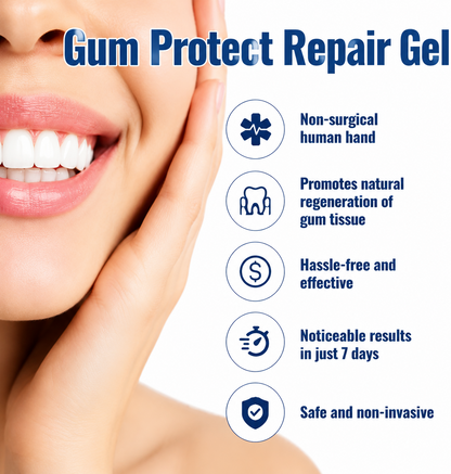 GEZRIA™ Teeth Repair Gel.Bleeding When You Brush? Give Your Gums the Daily Support They’ve Been Missing.