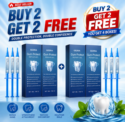 GEZRIA™ Teeth Repair Gel.Bleeding When You Brush? Give Your Gums the Daily Support They’ve Been Missing.