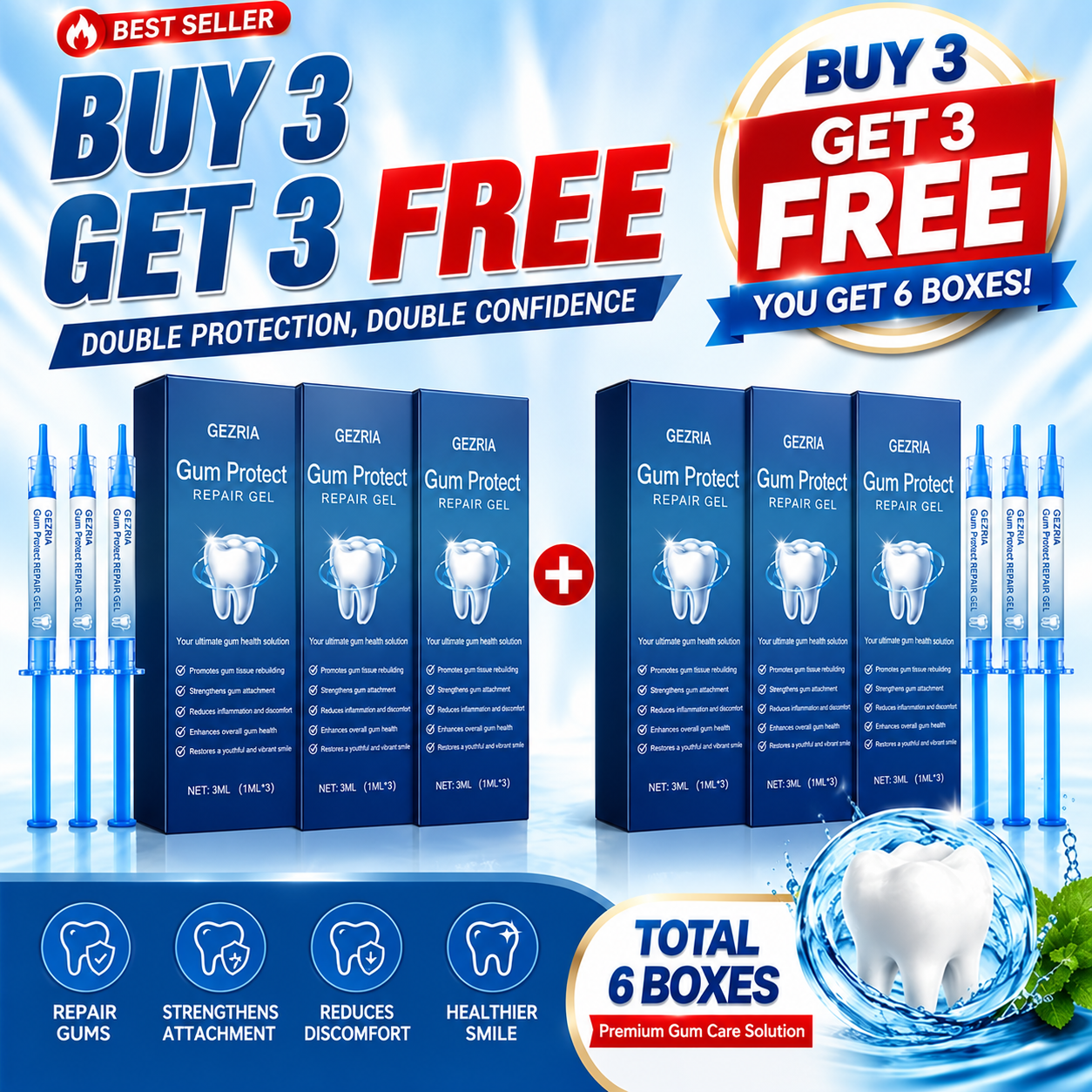 6 Box (🔥 Buy Three Get Three FREE 💰）