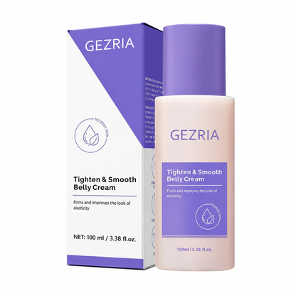 ✨ 26,000+ Moms Love It — GEZRIA Tighten & Smooth Belly Cream | Visibly Firmer, Smoother Skin in Just 7 Days 💜