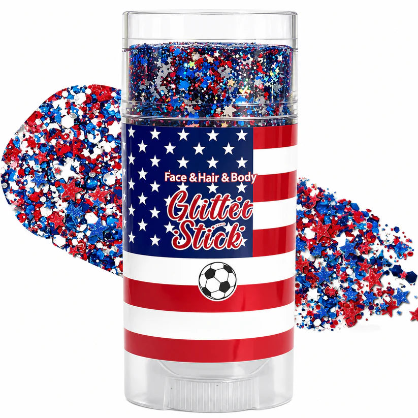 2026 New Arrival World Cup Fan Glitter Stick | Face, Hair & Body Sparkle
