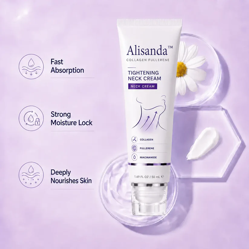 Buy 1 Get 1 Free Alisanda™ Instant Neck Lift Cream – Firm, Smooth & Tighten the Look of Neck Skin