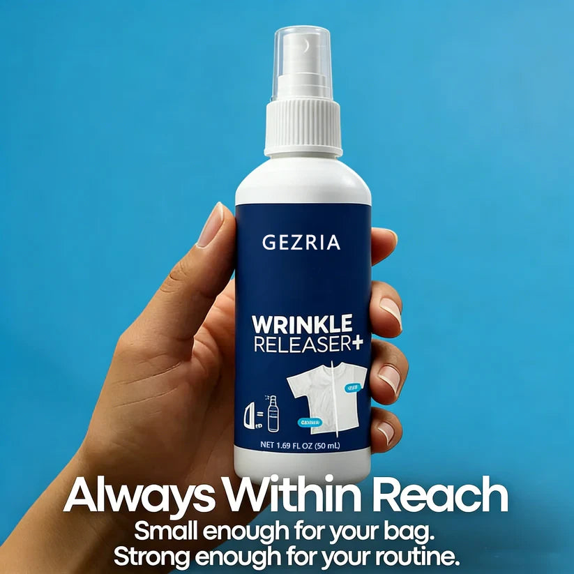 🔥 Limited-Time 36% Off — GEZRIA Wrinkle Release Spray | Smooth Out Wrinkles in Seconds, No Iron