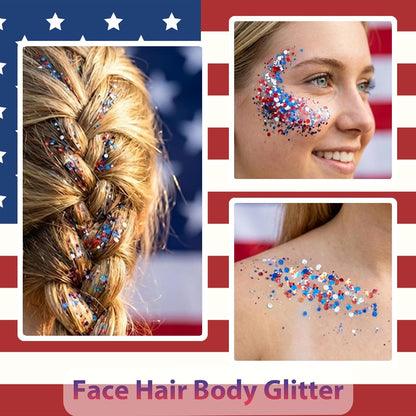 2026 New Arrival World Cup Fan Glitter Stick | Face, Hair & Body Sparkle
