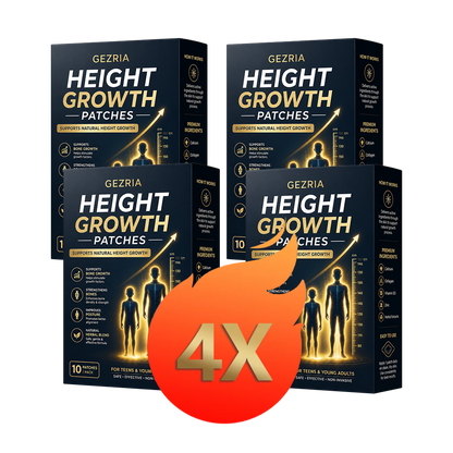 HEIGHT GROWTH PATCHES — Best for ages under 65 | 65+? A perfect gift for your kids & grandkids!