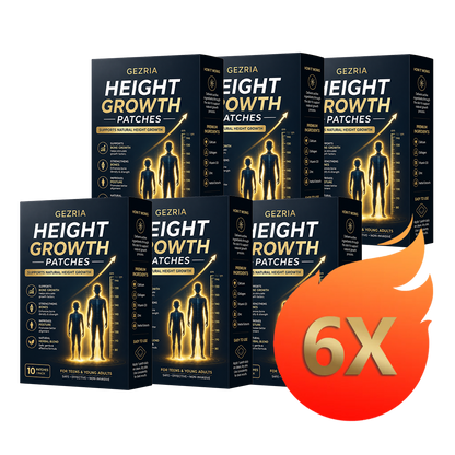 HEIGHT GROWTH PATCHES — Best for ages under 65 | 65+? A perfect gift for your kids & grandkids!